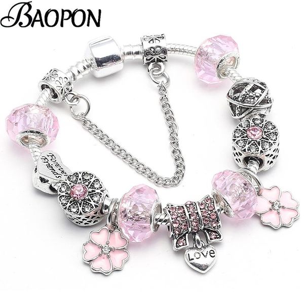 vintage silver color charm bracelets with love key pendant diy european style brand for women gift drop, Golden;silver
vintage silver color charm bracelets with love key pendant diy european style brand for women gift drop, Golden;silver