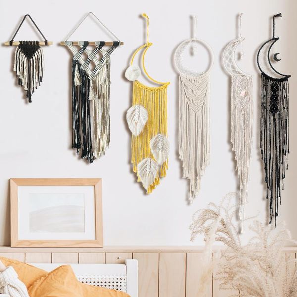 tapestries macrame boho tapestry wall hanging hand-woven cotton home decor nordic art tassel chic bohemian moon star eid decoration
tapestries macrame boho tapestry wall hanging hand-woven cotton home decor nordic art tassel chic bohemian moon star eid decoration