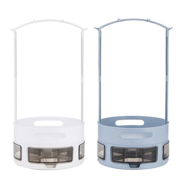 tiers rotatable spice rack non-slip spinning storage pantry countershelf vanity table bathroom display stand hooks & rails
tiers rotatable spice rack non-slip spinning storage pantry countershelf vanity table bathroom display stand hooks & rails
