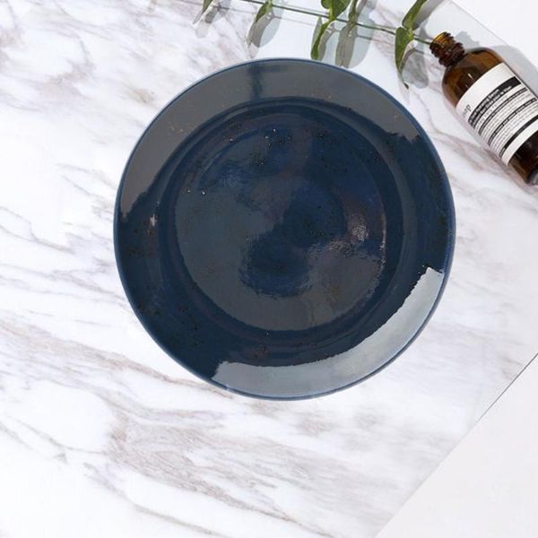 dishes & plates porcelain plate ceramic flat western steak retro for restaurant home (dark blue)
dishes & plates porcelain plate ceramic flat western steak retro for restaurant home (dark blue)