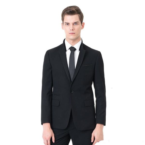 men's suits & blazers slim fit groom tuxedos groomsmen one button black side vent wedding man suit suits(jacket+pants), White;black
men's suits & blazers slim fit groom tuxedos groomsmen one button black side vent wedding man suit suits(jacket+pants), White;black