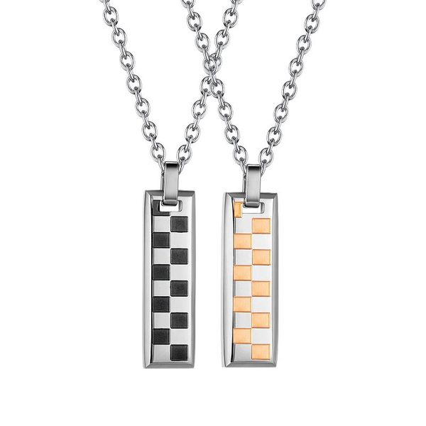 chains cyue european stainless steel couples chain necklace simple geometric strip pendant for women men fashion jewelry zyn046, Silver
chains cyue european stainless steel couples chain necklace simple geometric strip pendant for women men fashion jewelry zyn046, Silver
