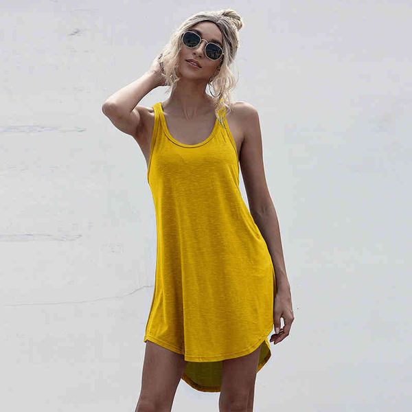 summer womens casual o-neck sleeveless dress woman loose off shoulder asymmetrical cotton mini dress streetwear plus size, Black;gray
summer womens casual o-neck sleeveless dress woman loose off shoulder asymmetrical cotton mini dress streetwear plus size, Black;gray