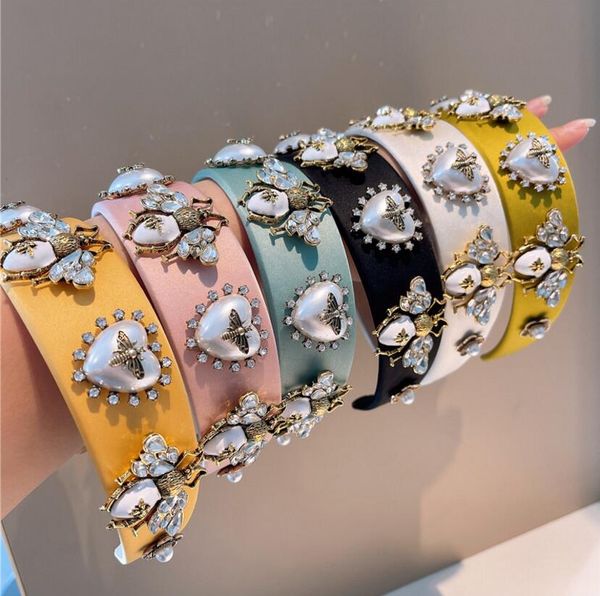 korean version of custom headbands sen-based holiday bright yellow skin white bee rhinestone pearl love flower bud hair accessories female h, Silver
korean version of custom headbands sen-based holiday bright yellow skin white bee rhinestone pearl love flower bud hair accessories female h, Silver