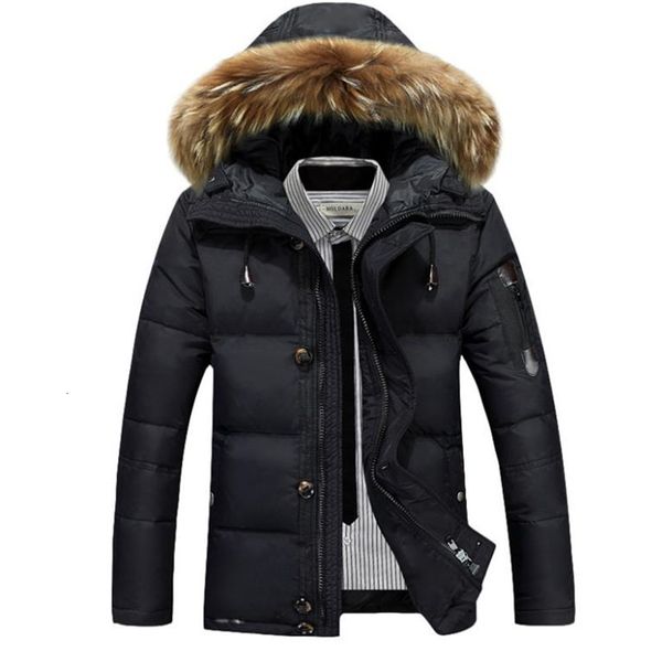 warm white duck down parka mens winter jacket multi-pocket hooded male casual coat men's, Black
warm white duck down parka mens winter jacket multi-pocket hooded male casual coat men's, Black