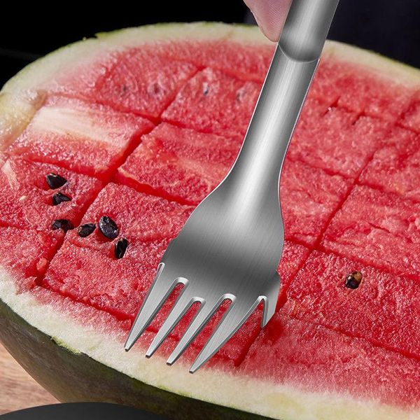 forks 2 in 1 watermelon fork slicer multi-purpose cutter knife 304 stainless steel kitchen fruit cutting u2
forks 2 in 1 watermelon fork slicer multi-purpose cutter knife 304 stainless steel kitchen fruit cutting u2