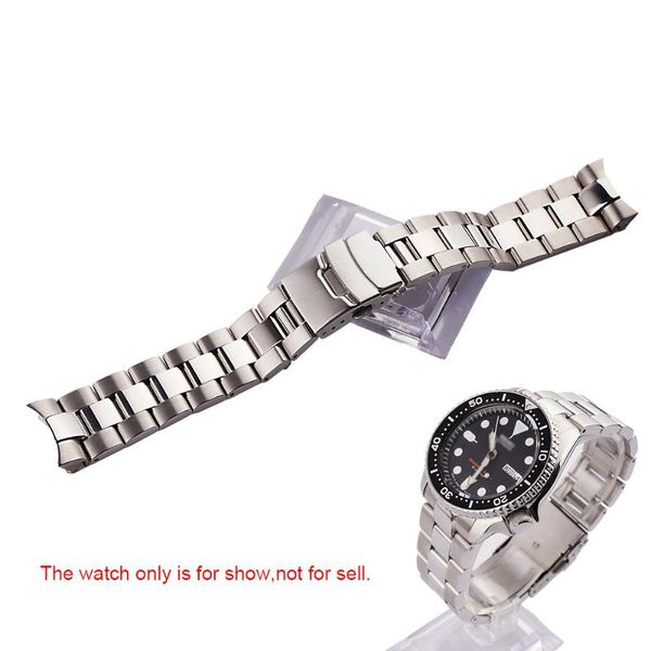 rolamy 22mm silver middle polish solid curved end links replacement watchband strap bracelet double push clasp for skx 007 watch bands, Black;brown
rolamy 22mm silver middle polish solid curved end links replacement watchband strap bracelet double push clasp for skx 007 watch bands, Black;brown