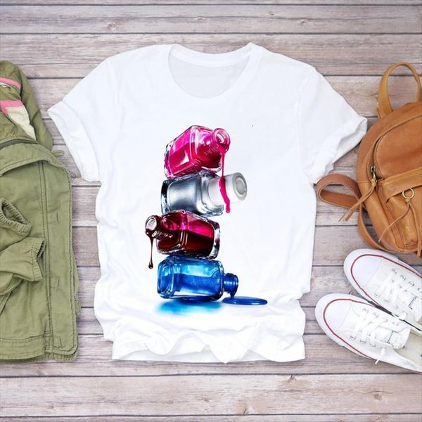 summer fingernail 3d nail women t shirts art fashion 90s ladies womens graphic female tee, White
summer fingernail 3d nail women t shirts art fashion 90s ladies womens graphic female tee, White