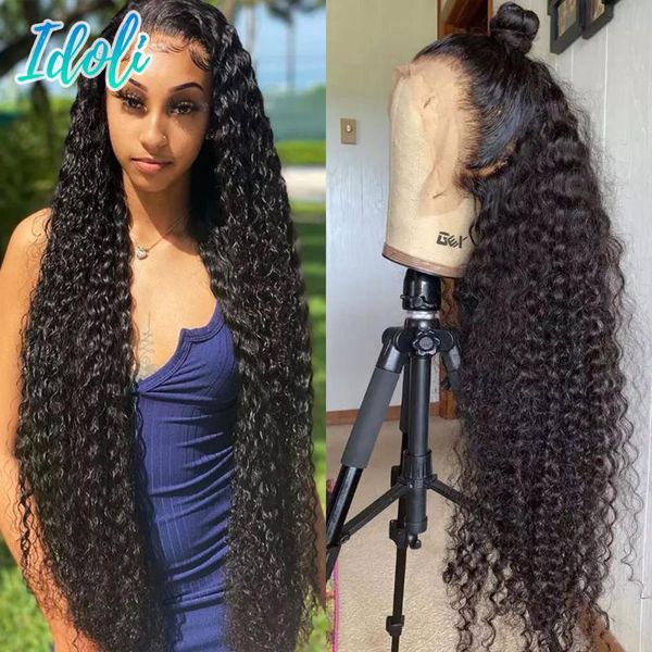 lace wigs 13x4 deep curly human hair for women 30 32 inch brazilian remy natural hairline wig preplucked wave frontal, Black;brown
lace wigs 13x4 deep curly human hair for women 30 32 inch brazilian remy natural hairline wig preplucked wave frontal, Black;brown