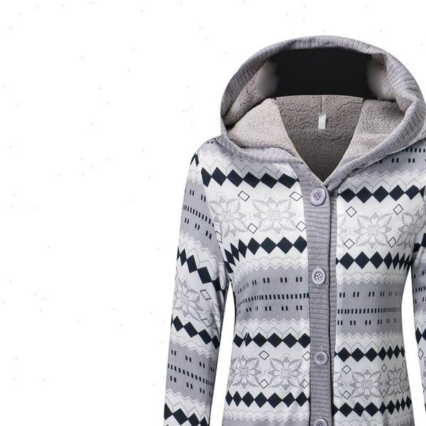 long cardigan casual velvet womens sweater thick print hooded knitted pull femme hiver, White;black
long cardigan casual velvet womens sweater thick print hooded knitted pull femme hiver, White;black