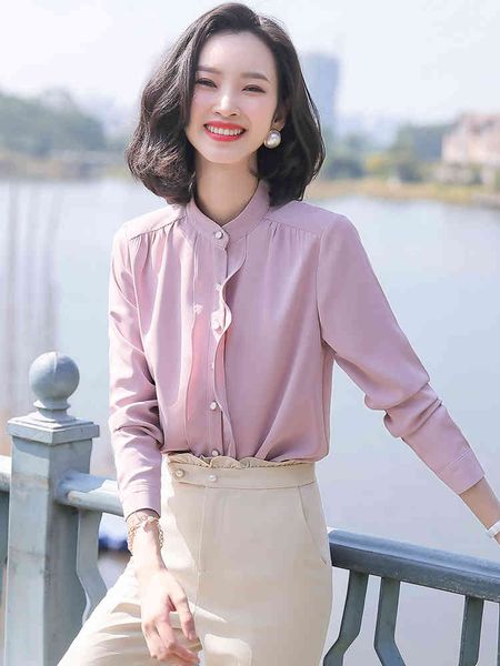 women's blouses & shirts women work wear full sleeve blouse shirt for office lady girl s-4xl white pink green solid stand collar up27
women's blouses & shirts women work wear full sleeve blouse shirt for office lady girl s-4xl white pink green solid stand collar up27