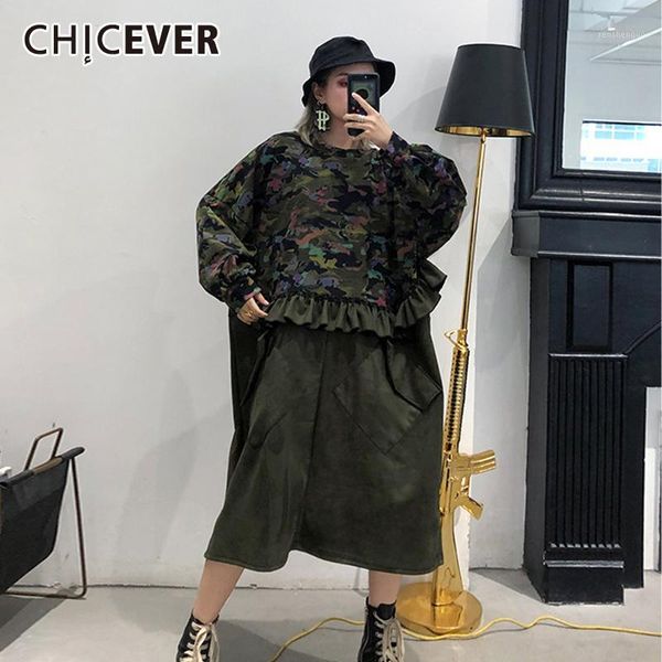 camouflage dress for women o neck long sleeve hit color patchwork pockets oversized dresses female 2021 fashion casual, Black;gray
camouflage dress for women o neck long sleeve hit color patchwork pockets oversized dresses female 2021 fashion casual, Black;gray