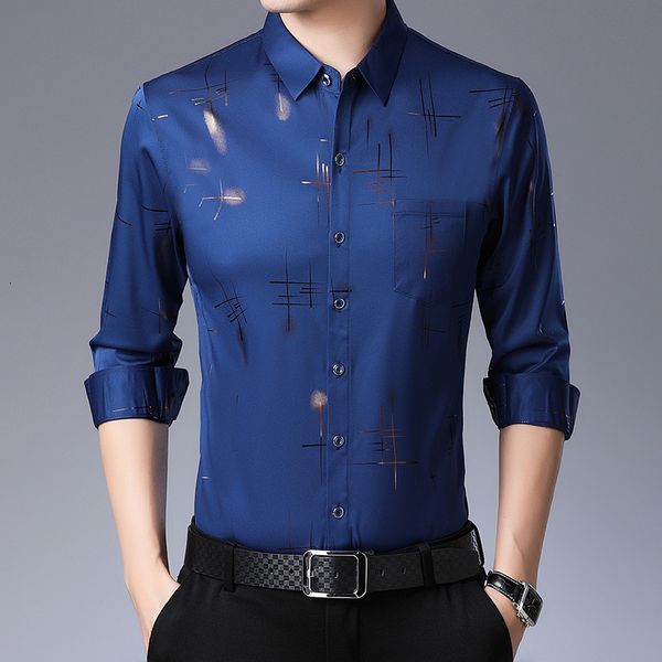 long sleeve spring and autumn thin mercerized cotton plaid casual men's middle-aged dad decoration shirt, Black
long sleeve spring and autumn thin mercerized cotton plaid casual men's middle-aged dad decoration shirt, Black