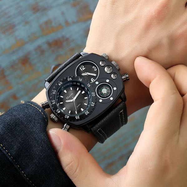 wristwatches double quartz movement, large dial, multi-function casual watch, compass watch relojed mujer relojes para, Slivery;brown
wristwatches double quartz movement, large dial, multi-function casual watch, compass watch relojed mujer relojes para, Slivery;brown