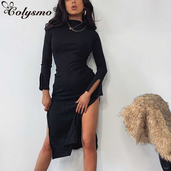 colysmo ribbed knitted dress black fashion zipper split sleeve slim fit long dresses for women party club outfits fall 210527, Black;gray
colysmo ribbed knitted dress black fashion zipper split sleeve slim fit long dresses for women party club outfits fall 210527, Black;gray