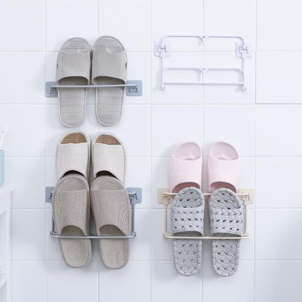 clothing & wardrobe storage wall mounted shoe rack foldable shoes hanger slippers drain shelf hanging holder bathroom organizer
clothing & wardrobe storage wall mounted shoe rack foldable shoes hanger slippers drain shelf hanging holder bathroom organizer