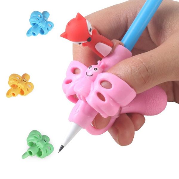 refills 1pc butterfly style three finger writing corrector pencil grip children kids learning holding device correcting pen holder postu, Black;red
refills 1pc butterfly style three finger writing corrector pencil grip children kids learning holding device correcting pen holder postu, Black;red