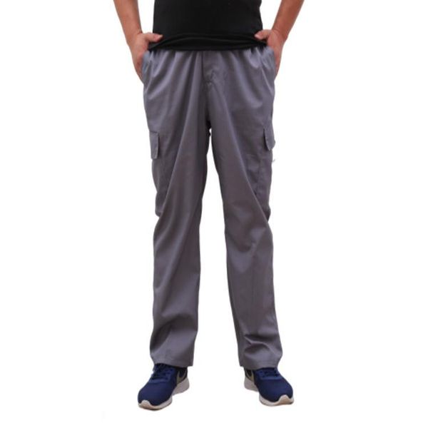 men's pants workwear wear-resistant large size loose multi-bag cargo labor insurance summer trousers, Black
men's pants workwear wear-resistant large size loose multi-bag cargo labor insurance summer trousers, Black