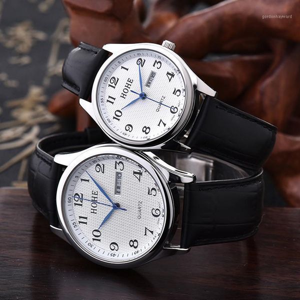 wristwatches men's double calendar belt waterproof quartz watch butterfly buckle fashion business leisure couple woman, Slivery;brown
wristwatches men's double calendar belt waterproof quartz watch butterfly buckle fashion business leisure couple woman, Slivery;brown