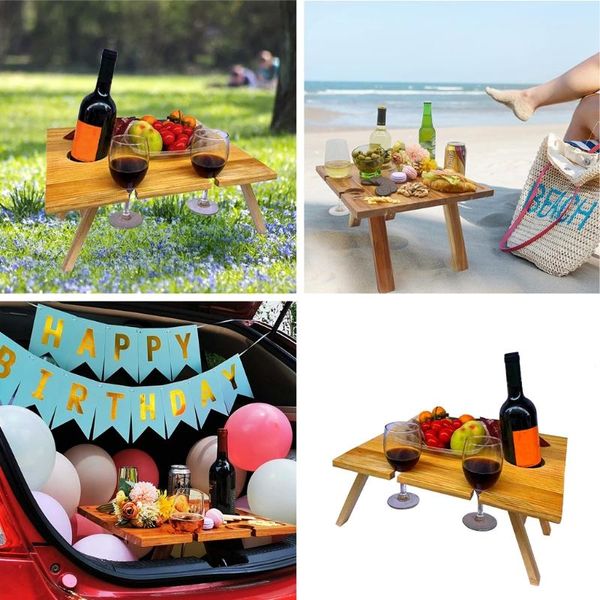 camp furniture outdoor foldable wine table folding picnic wooden tray champagne beer glasses cups bottle rack cheese snack holder for garden
camp furniture outdoor foldable wine table folding picnic wooden tray champagne beer glasses cups bottle rack cheese snack holder for garden