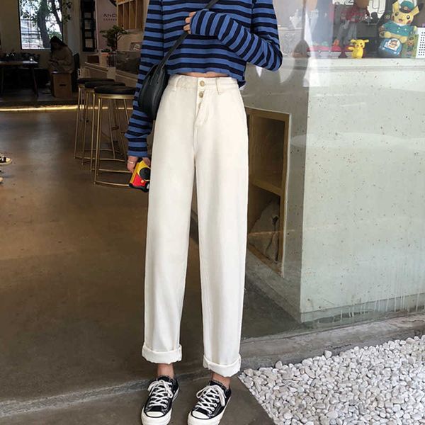 autumn winter elegant white jeans female straight loose women high waist wide leg pant jeans high waist 210531, Blue
autumn winter elegant white jeans female straight loose women high waist wide leg pant jeans high waist 210531, Blue