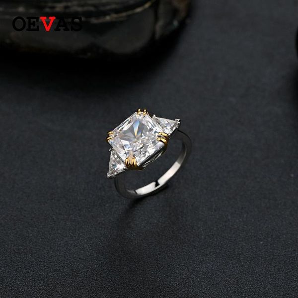 cluster rings oevas 100% 925 sterling silver sparkling square 10*10mm big stone wedding ring for women party fine jewely anniversary gift, Golden;silver
cluster rings oevas 100% 925 sterling silver sparkling square 10*10mm big stone wedding ring for women party fine jewely anniversary gift, Golden;silver