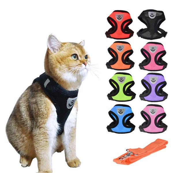 cat collars & leads pet dog harness small medium collar walking lead leash for puppy harnesses dogs mesh chest strap vest adjustable
cat collars & leads pet dog harness small medium collar walking lead leash for puppy harnesses dogs mesh chest strap vest adjustable
