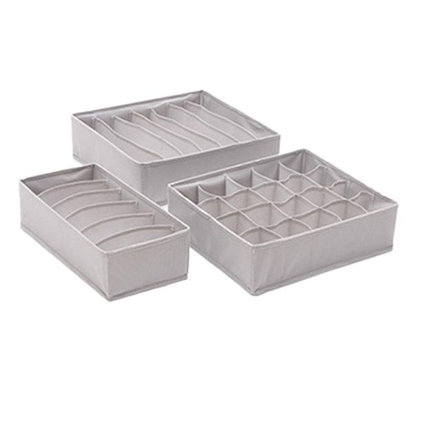 storage drawers 3pcs non-woven fabric underwear organizer bras socks drawer foldable box wardrobe clothes gray
storage drawers 3pcs non-woven fabric underwear organizer bras socks drawer foldable box wardrobe clothes gray