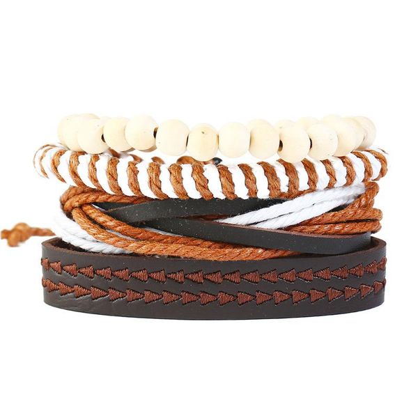 bangle jessingshow bohemia style jewelry retro braided leather rope set bracelet couple cowhide hand gift men 2021, Black
bangle jessingshow bohemia style jewelry retro braided leather rope set bracelet couple cowhide hand gift men 2021, Black