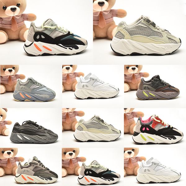 700 v2 kids running shoes west wave runner boys girls light trainer sneakers children athletic outdoor 26-35, Black
700 v2 kids running shoes west wave runner boys girls light trainer sneakers children athletic outdoor 26-35, Black