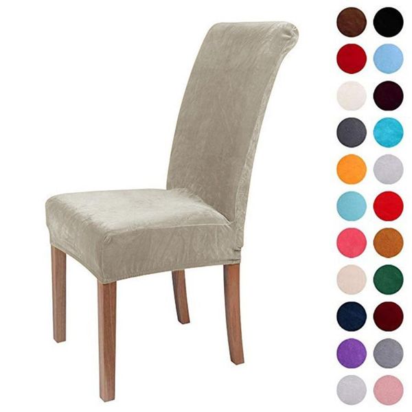 chair covers soild color velvet cover stretch elastic slipcovers seat for dining room wedding banquet el protector case d30
chair covers soild color velvet cover stretch elastic slipcovers seat for dining room wedding banquet el protector case d30