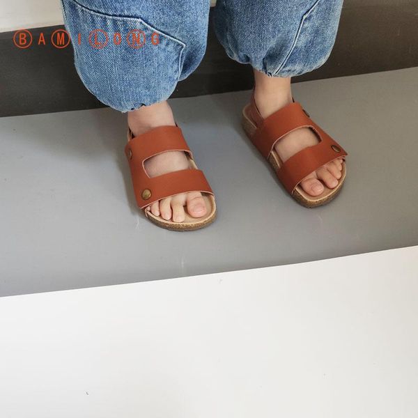 sandals bamilong children's summer non-slip wear-resistant breathable solid color simple boys and girls b698, Black;red
sandals bamilong children's summer non-slip wear-resistant breathable solid color simple boys and girls b698, Black;red
