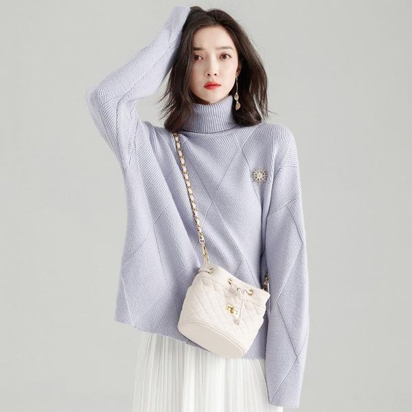 women's sweaters sweater woman turtleneck women fall and winter warm wind set of head screw, coarse thread loose knitted, White;black
women's sweaters sweater woman turtleneck women fall and winter warm wind set of head screw, coarse thread loose knitted, White;black