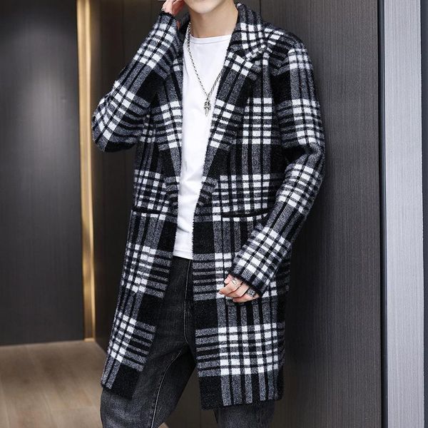 men's sweaters wool hooded cardigan autumn winter warm thick slim coat fashion long clothes knitted casual male woolen, White;black
men's sweaters wool hooded cardigan autumn winter warm thick slim coat fashion long clothes knitted casual male woolen, White;black