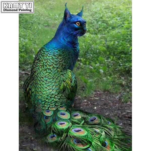diamond painting 5d diy embroidery cross stitch cat peacock full square/round mosaic decoration hyy
diamond painting 5d diy embroidery cross stitch cat peacock full square/round mosaic decoration hyy