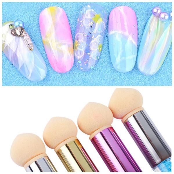 nail brushes manicure double-ended gradient shading pen sponge head acrylic glitter powder picking dotting art accessories la944, Yellow
nail brushes manicure double-ended gradient shading pen sponge head acrylic glitter powder picking dotting art accessories la944, Yellow