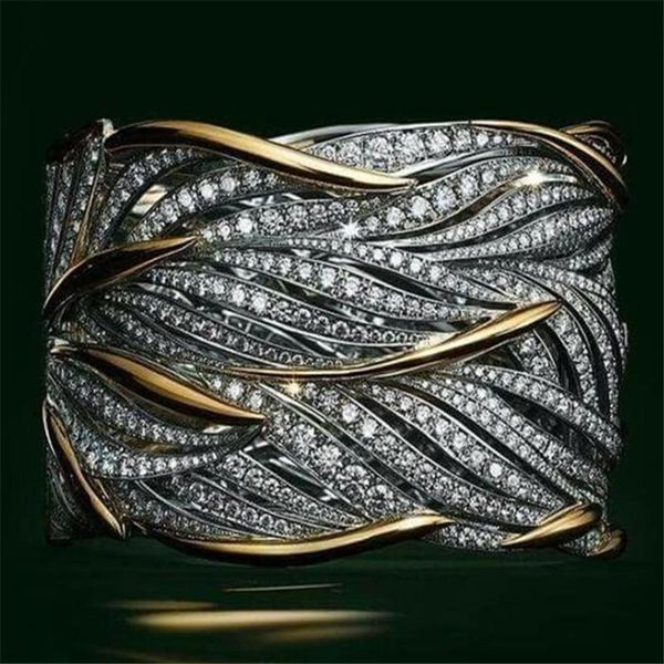 wedding rings creative geometric silver color crystal women's ring female index finger accessories engagement jewelry gift, Slivery;golden
wedding rings creative geometric silver color crystal women's ring female index finger accessories engagement jewelry gift, Slivery;golden