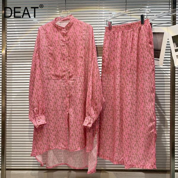 women printing astmmetrical stand neck long pants two piece set temperament fashion spring summer 11d485 210525, White
women printing astmmetrical stand neck long pants two piece set temperament fashion spring summer 11d485 210525, White