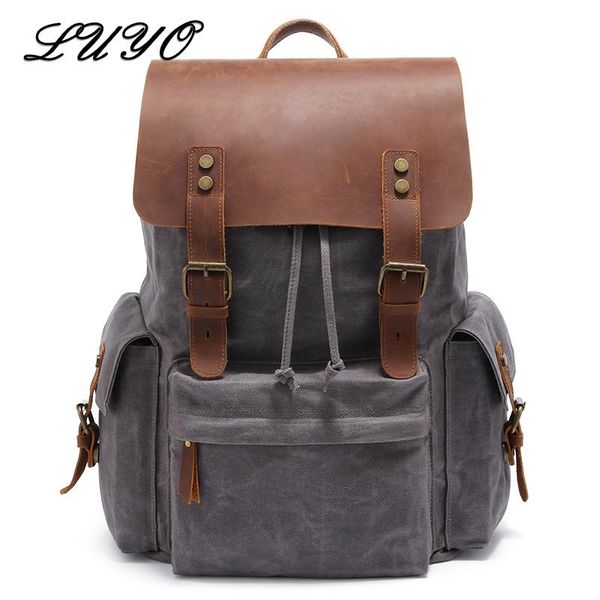 backpack vintage man computer crazy laptravel military male men canvas mochila masculina back pack backpacks rugzak bagpack
backpack vintage man computer crazy laptravel military male men canvas mochila masculina back pack backpacks rugzak bagpack