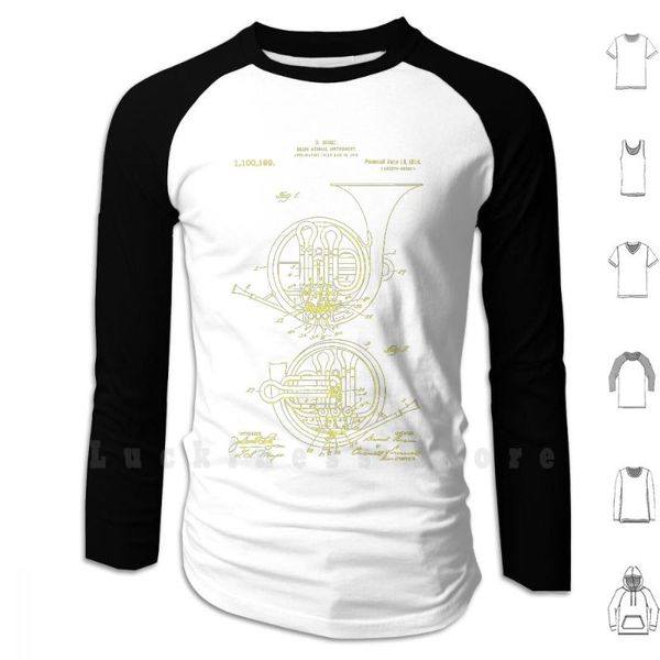 men's hoodies & sweatshirts french horn patent arhoodies long sleeve gifts for musicians musical music teacher, Black
men's hoodies & sweatshirts french horn patent arhoodies long sleeve gifts for musicians musical music teacher, Black