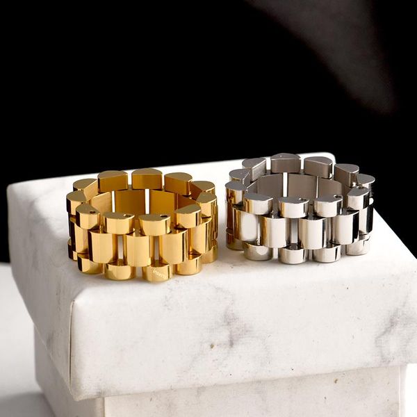 wedding rings 316l stainless steel fadeless 2021 european and american motorcycle wind light luxury watchband wide edition index finger ring, Slivery;golden
wedding rings 316l stainless steel fadeless 2021 european and american motorcycle wind light luxury watchband wide edition index finger ring, Slivery;golden