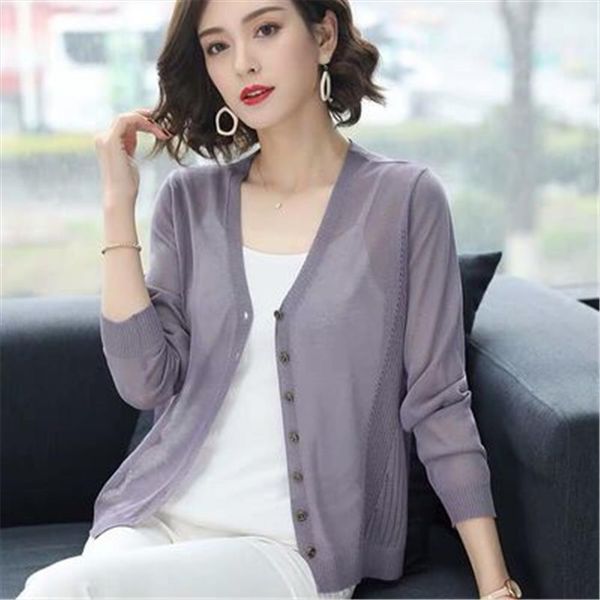 women summer thin knit womens sweaters cardigan air conditioner sunscreen v neck long sleeve female hollow out knitwear coat zy4906, White;black
women summer thin knit womens sweaters cardigan air conditioner sunscreen v neck long sleeve female hollow out knitwear coat zy4906, White;black
