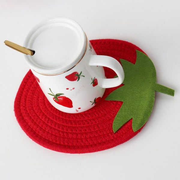 cartoon red strawberry fruit placemat for dining table drink tea cup dish drying mat pad cotton pot holders home decor 7 mats & pads
cartoon red strawberry fruit placemat for dining table drink tea cup dish drying mat pad cotton pot holders home decor 7 mats & pads