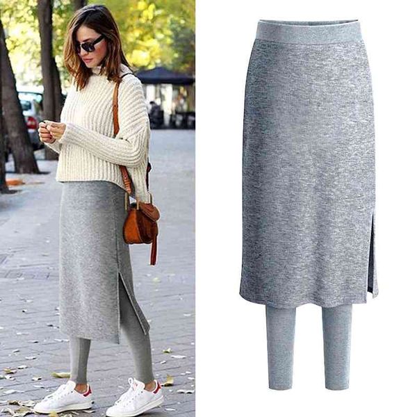 s-6xl cashmere keep warm leggings women russia winter thick pants with fleece velvet vintage fake two pieces leggins skirt pants 210709, Black
s-6xl cashmere keep warm leggings women russia winter thick pants with fleece velvet vintage fake two pieces leggins skirt pants 210709, Black