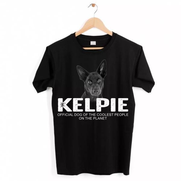 kelpies australian barb dog shirt official dog cool people funny hundemot, White;black
kelpies australian barb dog shirt official dog cool people funny hundemot, White;black