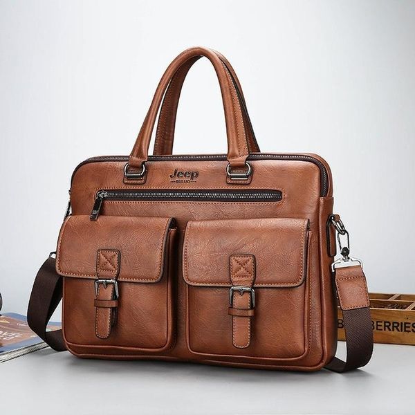 briefcases retro large business bag men pu leather for male waterproof durable shoulder casual laphandbag
briefcases retro large business bag men pu leather for male waterproof durable shoulder casual laphandbag