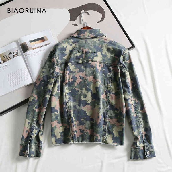 women's jackets biaoruina military style comflagure printing denim coat female single breasted loose turn-down collar rpge, Black;brown
women's jackets biaoruina military style comflagure printing denim coat female single breasted loose turn-down collar rpge, Black;brown