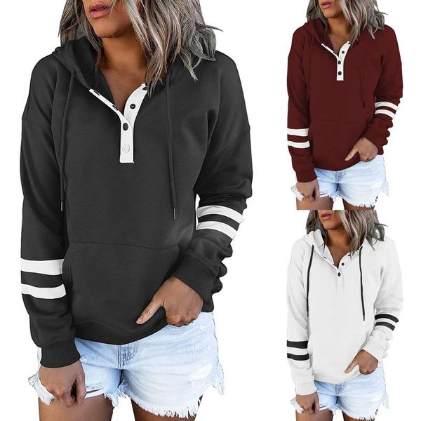 women's hoodies & sweatshirts stripe print women long sleeve autumn sweatshirt casual female loose datura letter pullover thin, Black
women's hoodies & sweatshirts stripe print women long sleeve autumn sweatshirt casual female loose datura letter pullover thin, Black