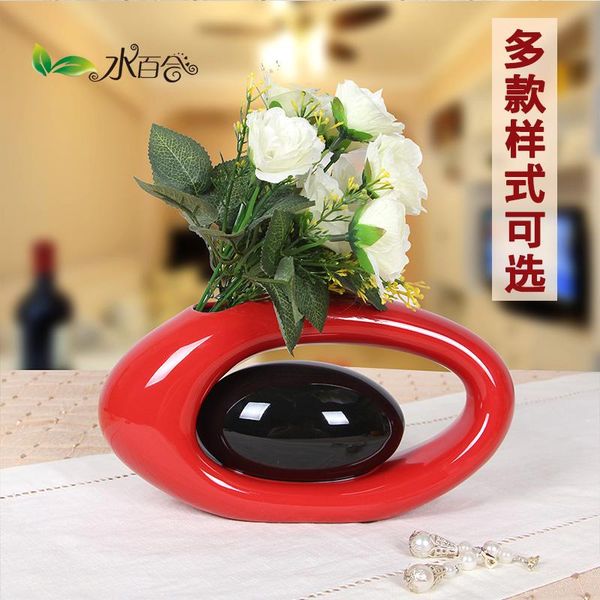 vases simple flower ceramic ornaments modern fashion craft decoration crafts wedding gifts red vase
vases simple flower ceramic ornaments modern fashion craft decoration crafts wedding gifts red vase