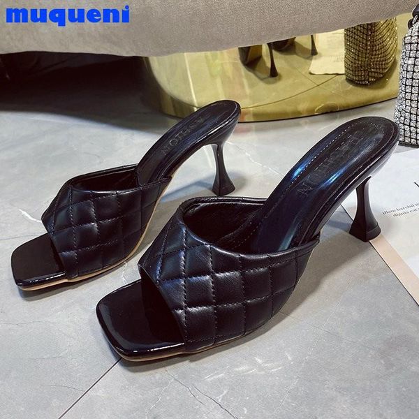 slippers 2021 summer heel high heels sandals lady pumps classics slip on shoes women party wedding slingbacks, Black 
slippers 2021 summer heel high heels sandals lady pumps classics slip on shoes women party wedding slingbacks, Black
